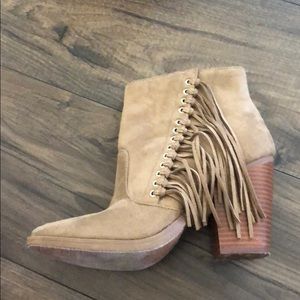 Soda Shoes - Fringe booties Soda Shoes - Fringe booties